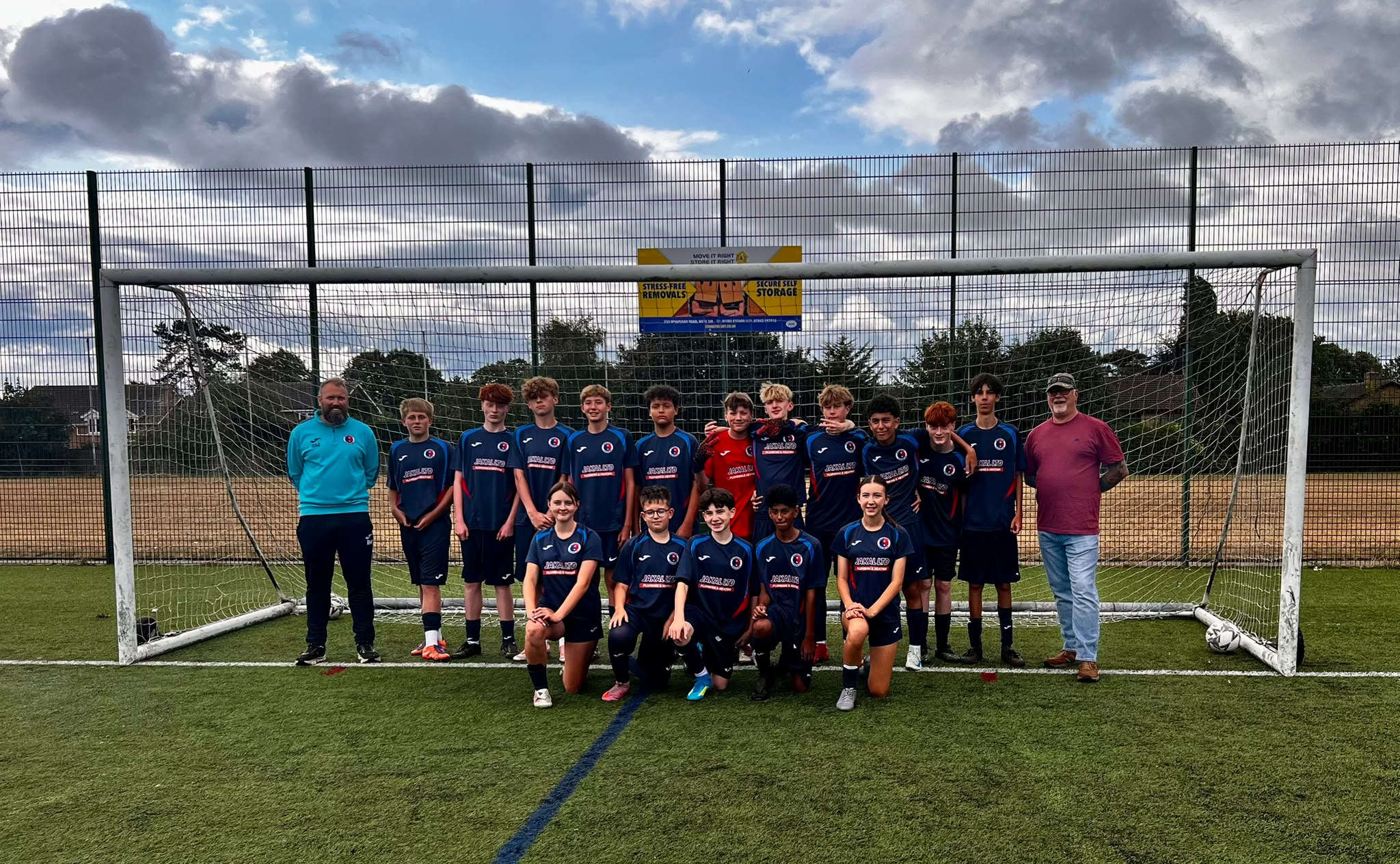 Bohemians Jaguars U15 team photo