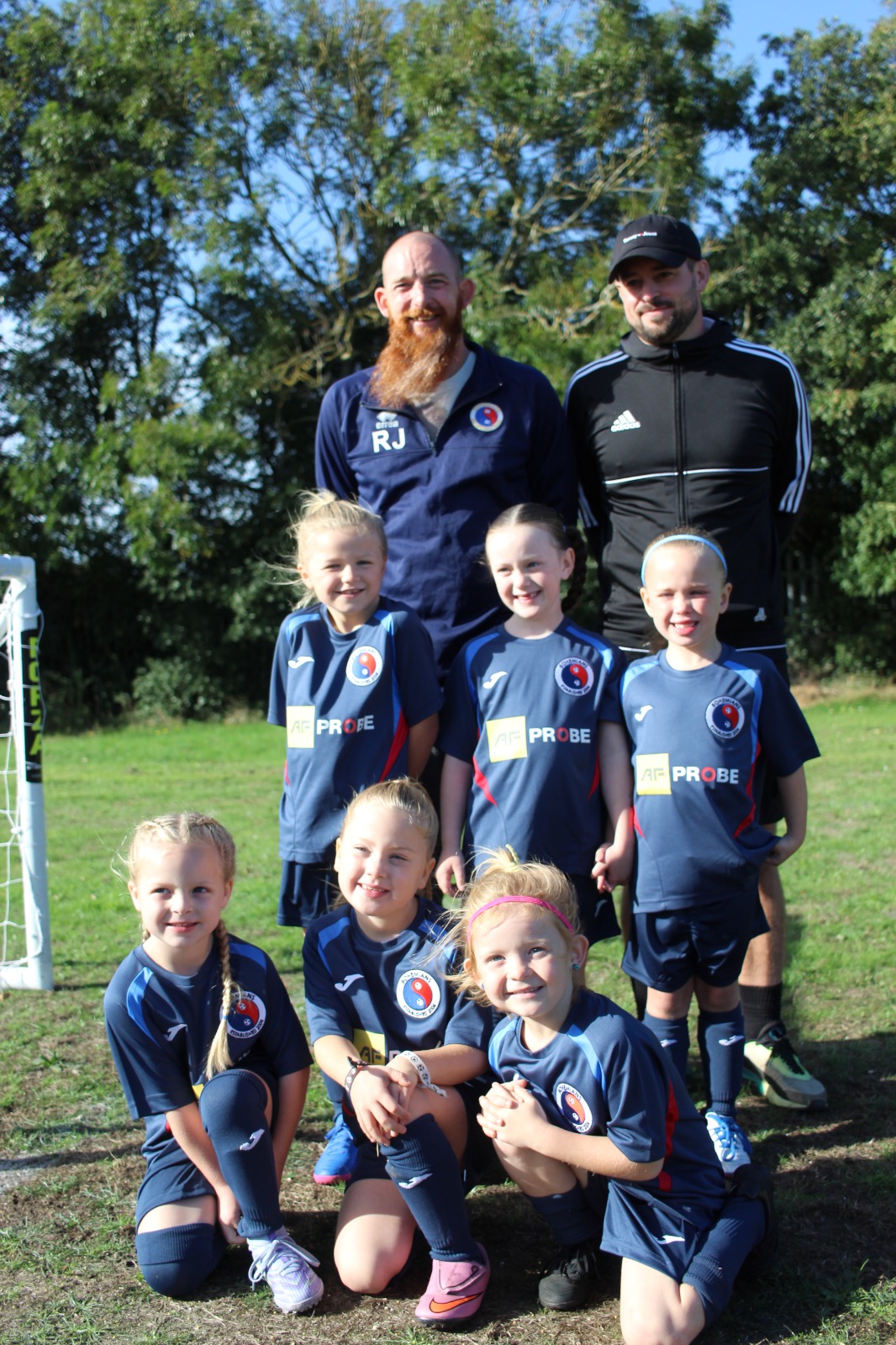 Bohemians Tigresses U7 team photo