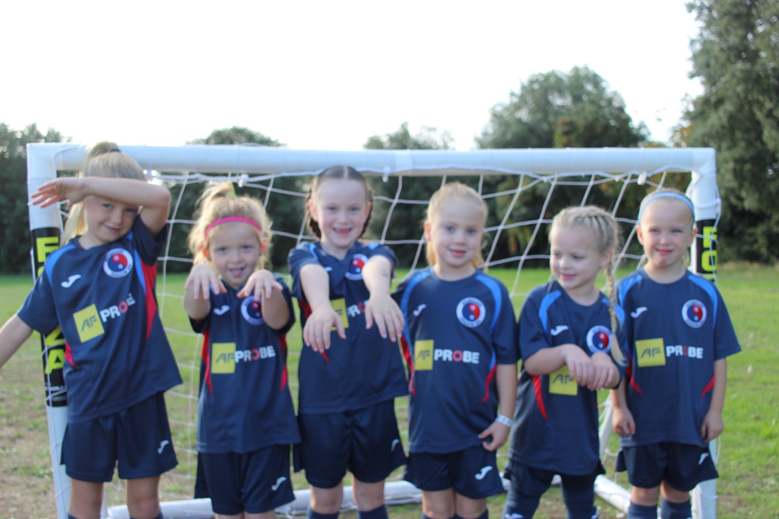 Bohemians Tigresses U7 team photo
