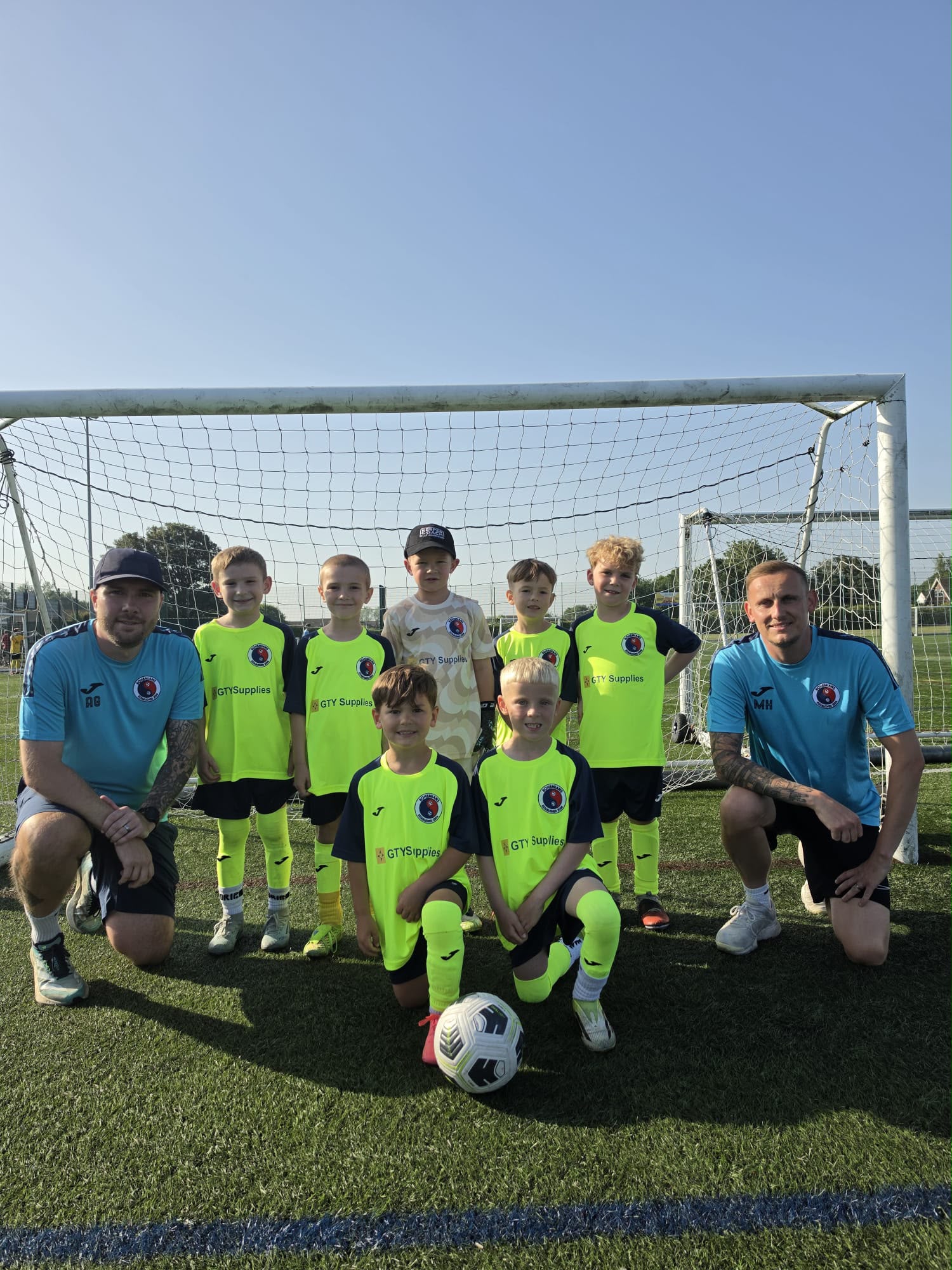 Bohemians U8 Spartans team photo